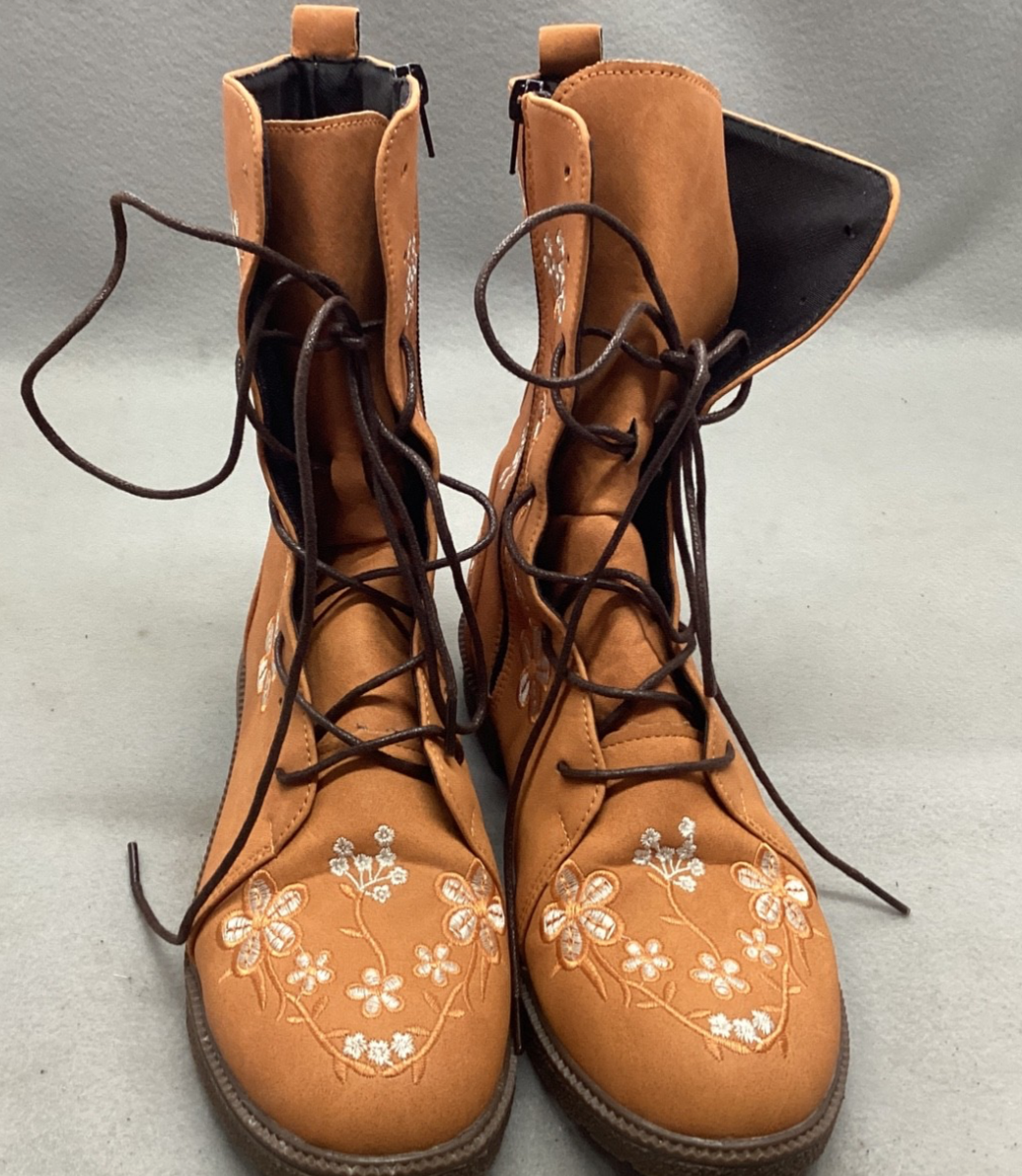 ladies mid calf dress boots Women's Slouchy Round Toe Heel High Style Buy Women's Natural Casual Mid