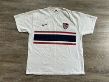 Vintage 1996 - 1998 United States Soccer T Shirt Large Nike USMNT Made In USA