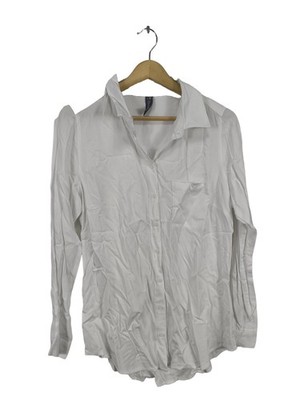 MULTIBLU Hemd-Bluse Damen Bluse Gr. DE 36 weiß Casual-Look