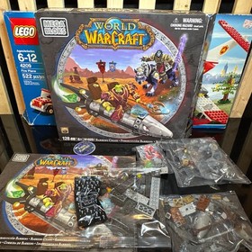 LEGO CITY 4209 FIRE PLANE SEALED + MEGA BLOKS WOW BARRENS CHASE SET LOT