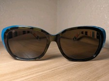 Kate Spade Hilde/P/S Polarized Tortoise Brown Blue Designer Sunglasses