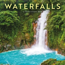Carousel Calendars,  Waterfalls Special Value 2026 Wall Calendar, 12'' X 12'', 1