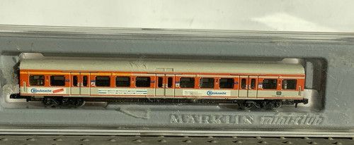 ✅Märklin Mini-Club 87980 Z S-Bahn 1/2 Kl DB "Bauknecht" (FF618-31S4/0) | Condition: Gebraucht