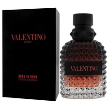 Valentln o Uomo Born In Roma Coral Fantasy 3.4 fl oz Men's Eau de Toilette
