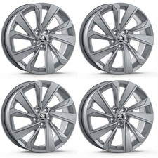 4x Skoda Alufelge für Fabia IV ab 2021 silber Riegel 7x17 ET51 6VA0714978Z8