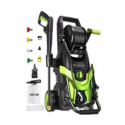 #ad 2025New Pressure Power Washer 4500PSI with 4 Quick Connect NozzlesInlet Hose... $134.91