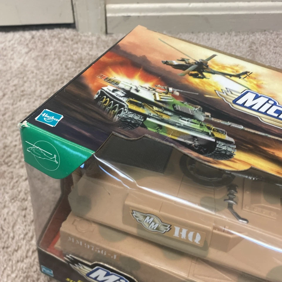 RARE 2001 HUGE MICRO MACHINES TRANSFORMING TANK HQ PLAYSET HASBRO- NEW SEALED - Image 3 of 4