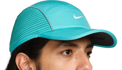 Nike Dri-FIT ADV Fly Unstructured AeroBill AeroAdapt Cap Teal Sz M/L FJ0736-345
