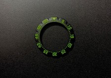 TAG Heuer Formula 1 WA1215 Black/Green Bezel for Vintage 34mm Midsize Watches