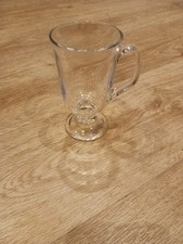 Tazza in vetro da caffè irlandese vintage