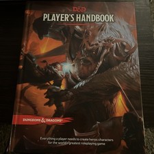 Player's Handbook 2014 Dungeons & Dragons 5th Edition Hardcover DnD 5e RPG Core