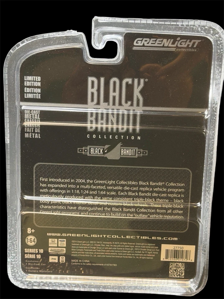 Raro Greenlight Black Bandit 2011 Honda Civic Si Raw Chase 1 de 48 Maui Fest #17 Foto 2 de 4