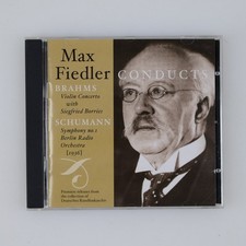 Max Fiedler Conducts Brahms Schumann CD 2001 Classical Music & Arts