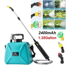 1.35Gallon Rechargeable Electric Garden Plant Sprayer Battery Powered Sprayer