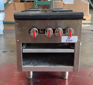 Clearance NSF 18ins double hole stock pot range 103691L0207