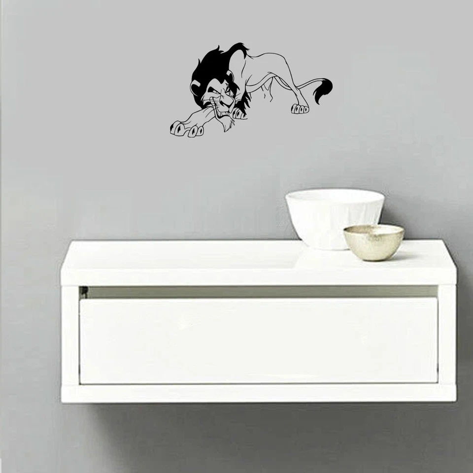 Lion King Scar Evil for Macbook Air/Pro Laptop Car Window Vinyl Decal Sticker - Image 4 of 4