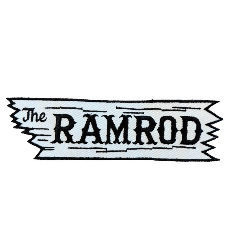 The Ramrod San Francisco Leather Bar Sew On Patch 1970s Gay Interest Wilburn