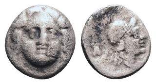 SELGE obole GORGONE et ATHENA