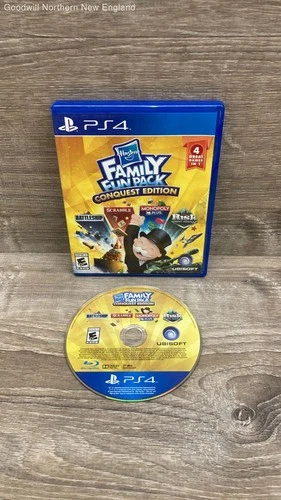 Hasbro Family Game Pack Conquest Edition PlayStation 4 Game IOB Tested Works