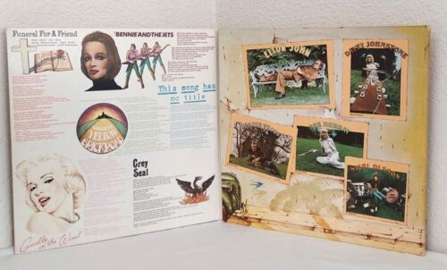 Elton John 2 LP Goodbye Yellow Brick Road MCA Records MCA2 10003 1973 gatefold - Picture 2 of 7