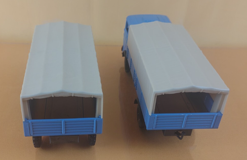 CKO 431A 1:50 Scale Vintage Boxed Mercedes Benz Rigid Lorry w/ Trailer - VGC - Picture 8 of 14