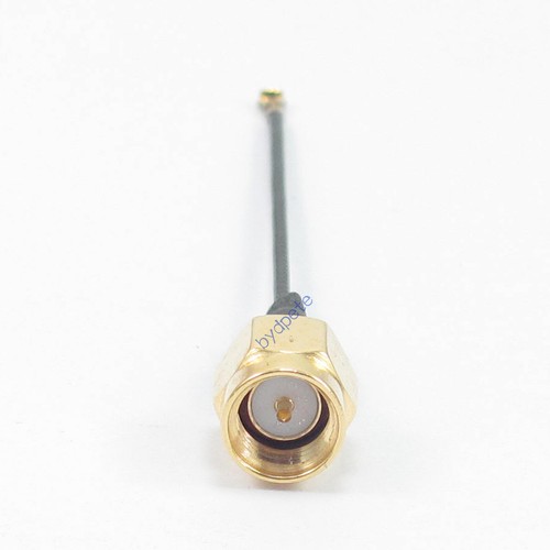IPX4 w.FL WFL MHF4 female to SMA male 1.13mm Coaxial Cable Pigtail Kable 50ohm - Picture 3 of 9