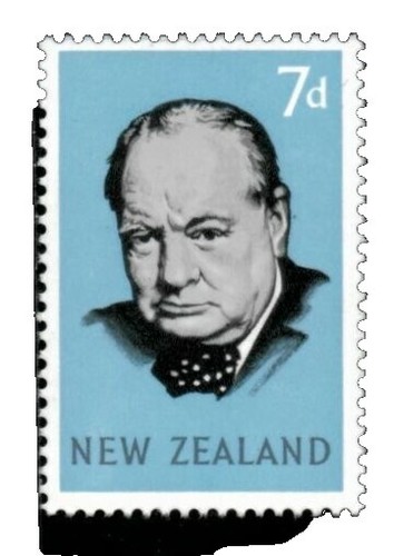 【希少】Yem-004 イエメン王国 サー・ウィンストン・チャーチル追悼記念 Mali 1965 - Sir Winston Churchill, In Memoriam - Individual Stamp