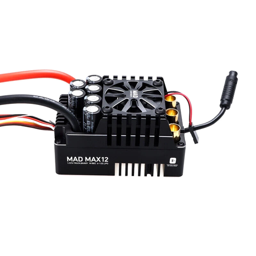 MAD MAX-12 Sensored 32-Bit ESC 6-12S LiPo 50V for RC 1/5 Car Brushles Motor - Picture 3 of 16