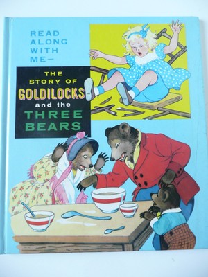 Vintage Retro The Story of Goldilocks and the Three Bears Read along with me 