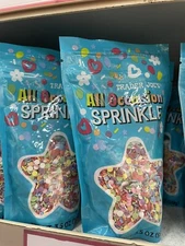 2 Pack Trader Joes All Occasion Sprinkles - Dye Free NEW