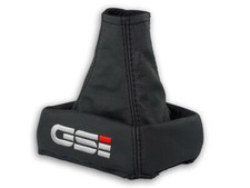 SCHALTMANSCHETTE FÜR OPEL ASTRA F VECTRA A SCHALTSACK STICKEREI GSi NAHT SCHWARZ