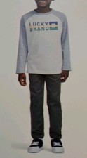 NEW Lucky Brand Boy's Long Sleeve 2 Piece Set Size 3T
