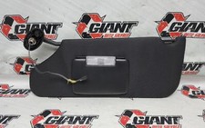 11 12 13 14 DODGE AVENGER LEFT DRIVER BLACK SUN VISOR W/O GARAGE OPENER
