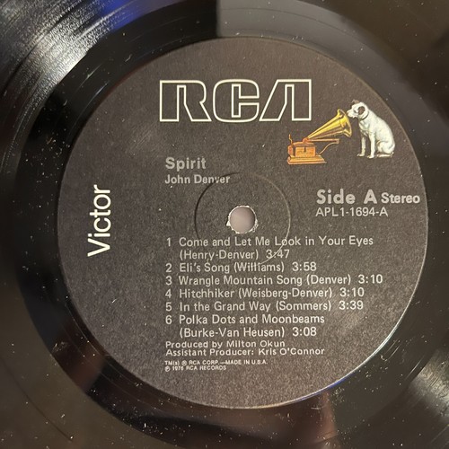 John Denver - Spirit Vinyl, LP 1979 RCA Victor - APL-11694 - Bild 5 von 5