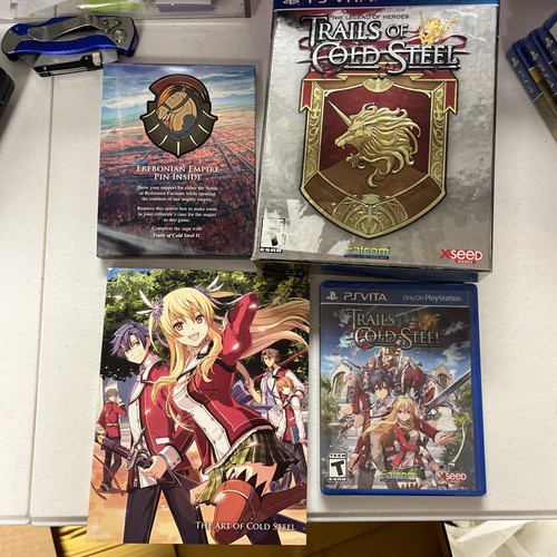 Legend Heroes Trails of Cold Steel Lionheart Limited Playstation Vita Complete - Picture 2 of 4