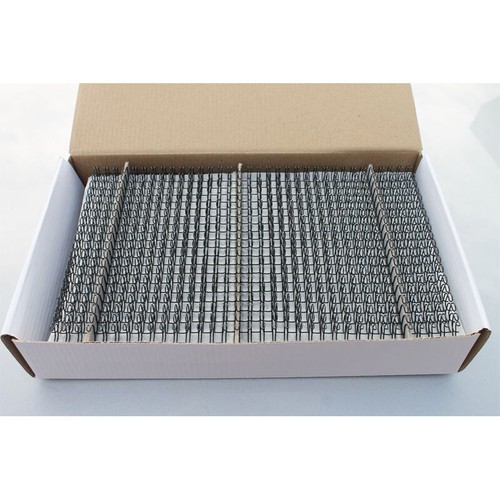 Double Loop Ring Book Binding Metal Spiral Wire Metal Spiral Coil 1/2inch 100PCS - Picture 5 of 6