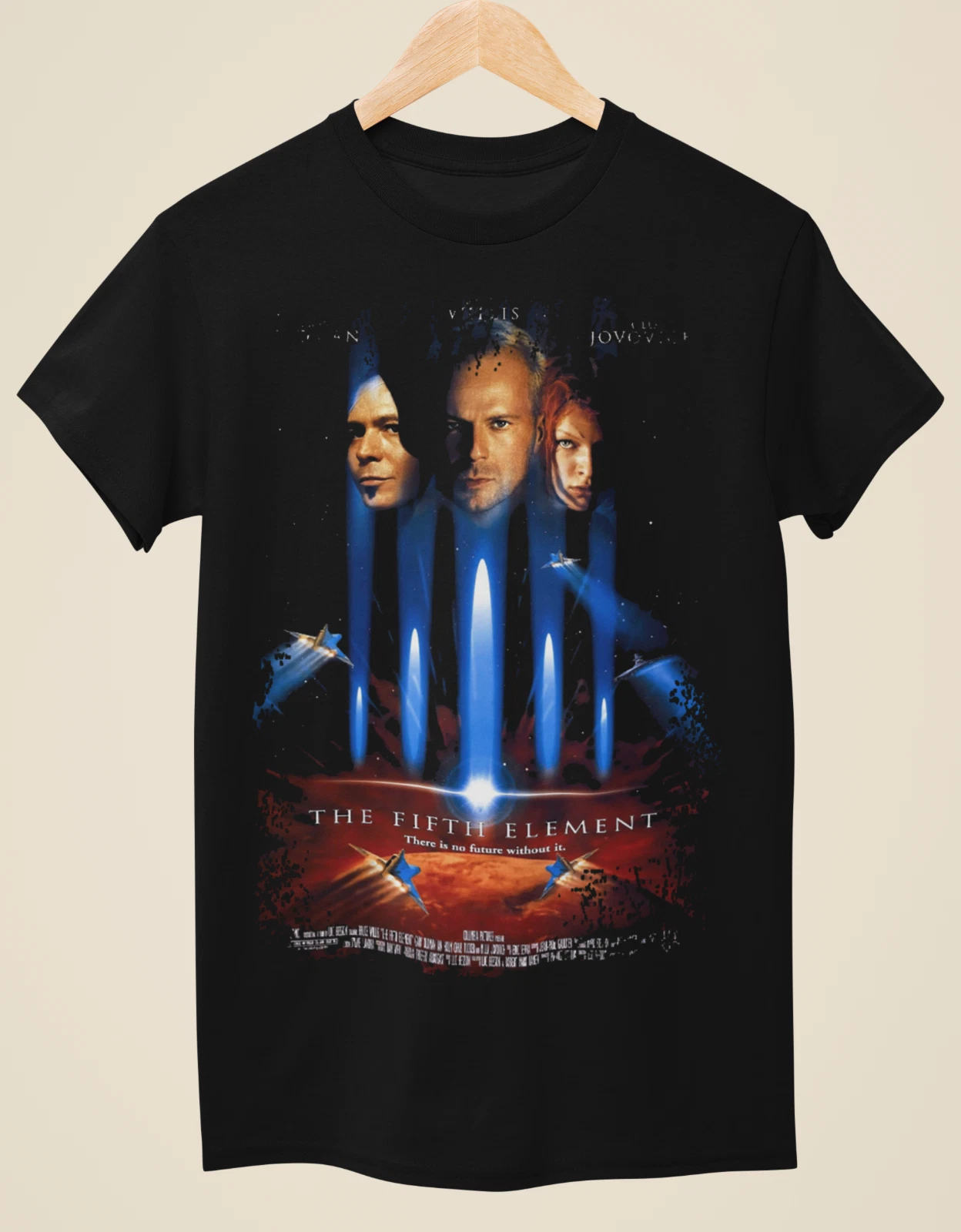 The Fifth Element - Movie Poster Inspired Unisex Black T-Shirt
Opens in a new window or tab