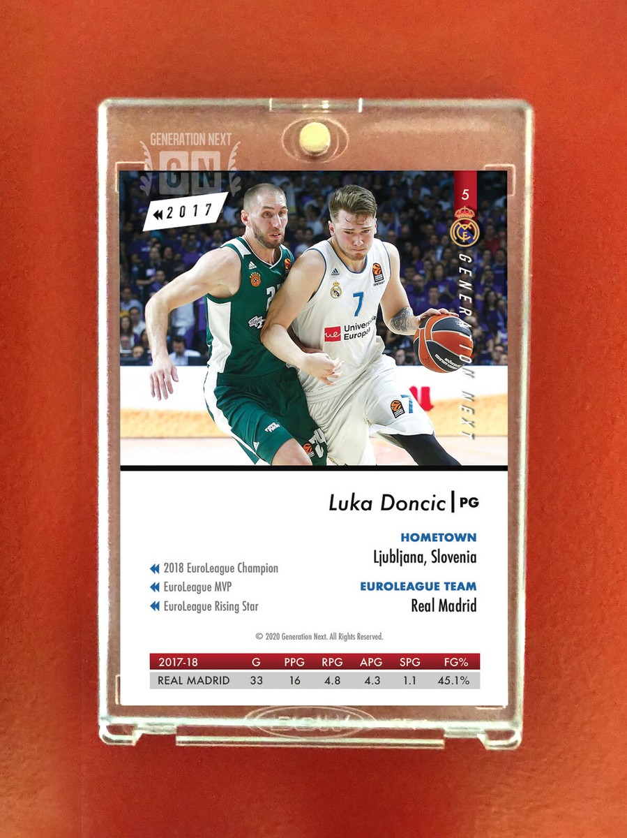 Luka Doncic / Real Mandrid RC / Rookie Replay 2017 / Generation