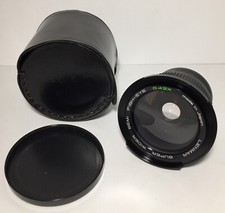 Lenmar Super Wide Angle Semi Fish-Eye 0.42x Lens Japan 55mm Macro With Case