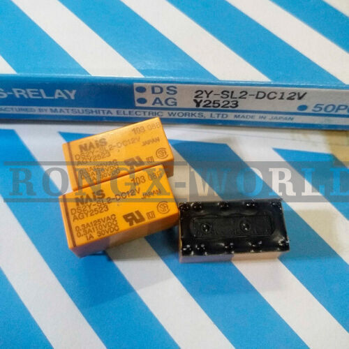 1x DS2Y-SL2-DC12V AGY2523 Power Relay 10-Pin New #F28 - Picture 1 of 4