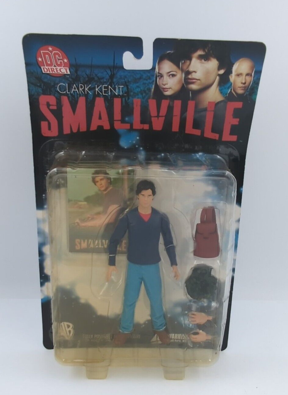 Smallville Clark Kent Action Figure WB Fully Poseable DC Direct