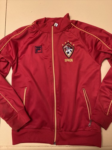 FILA - SPAIN - Youth Track Jacket - Red 