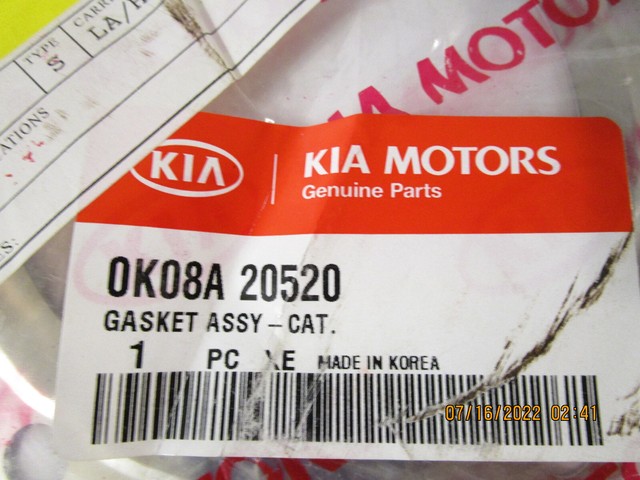Hyundai kia 0k08a20520