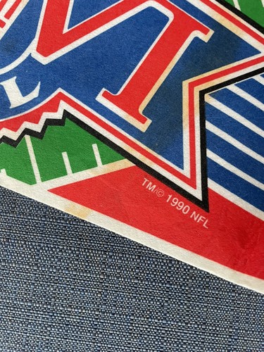 Football 1992 Superbowl Pennant from Minneapolis Mn - Picture 3 of 7