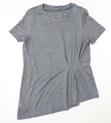 NEXT Damenpullover blau Rundhals Viskosemischung Größe 10