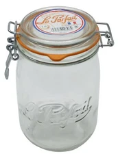 Bestco ND-2313 Le Parfait Sealed Bottle  3.2 gal (1.0 L)  Soda-Glass