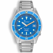 Squale 1521BLUEBL.SQ20S Men's Classic Dive Automatic Watch