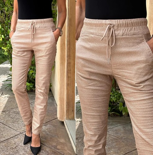 Bevy Flog Shely Bronze Schlange lässig oder elegant schmales Bein Bindegürtel Hose Größe 28 - Bild 1 von 14
