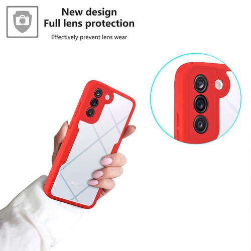 Cover Clear TPU For Samsung Galaxy A13 S22 S23 Ultra Plus 360° Full Body Case - Picture 8 of 18