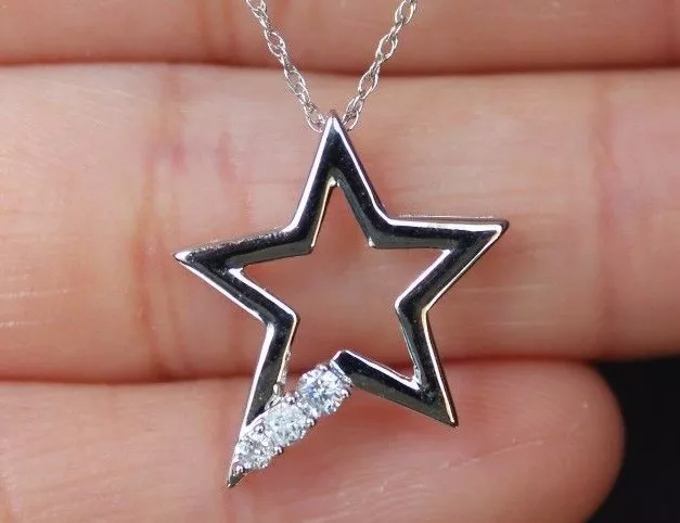 Shooting star shop diamond necklace